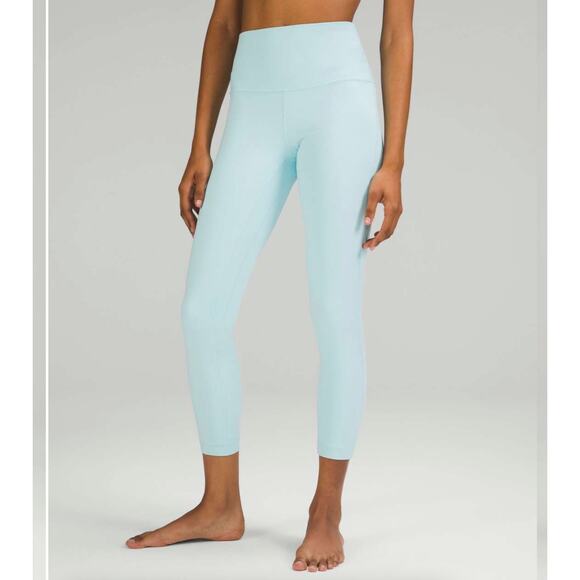 Lululemon Align High-Rise Pant 25" Icing Blue size 6 - Picture 3 of 7